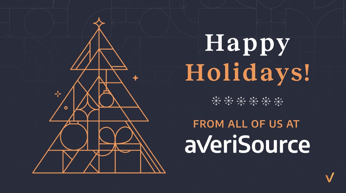 ❄️❄️❄️ May the holidays fill your home with joy, your heart with love, and your life with laughter. Season's greetings and best wishes to you and yours from the <a href="/AveriSource/">AveriSource</a> team. ❄️❄️❄️