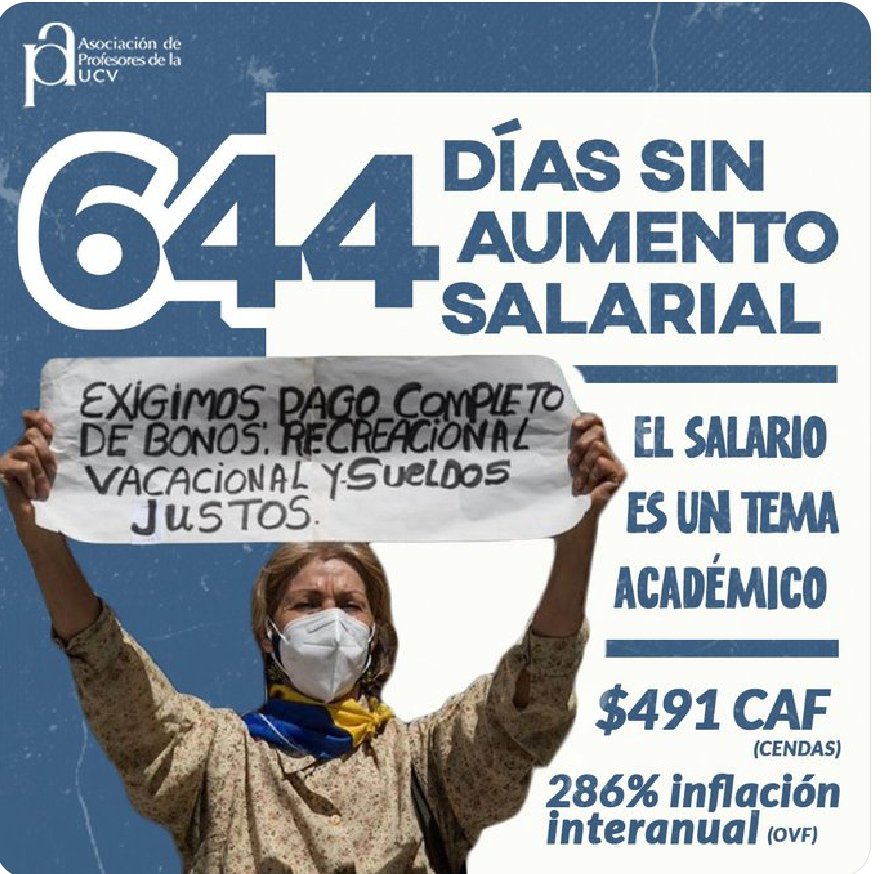 APUCV's tweet photo. El gobierno en forma tardía, cómo siempre, hace minutos pago el denominado "bono hallaquero" o "bono de alimentación de fin de año". 
De mantenerse la política laboral del régimen, caracterizada por salarios miserables y la arbitrariedad luce sombrío para las #UniVe el 2024. https://t.co/akaiMNCeZB
