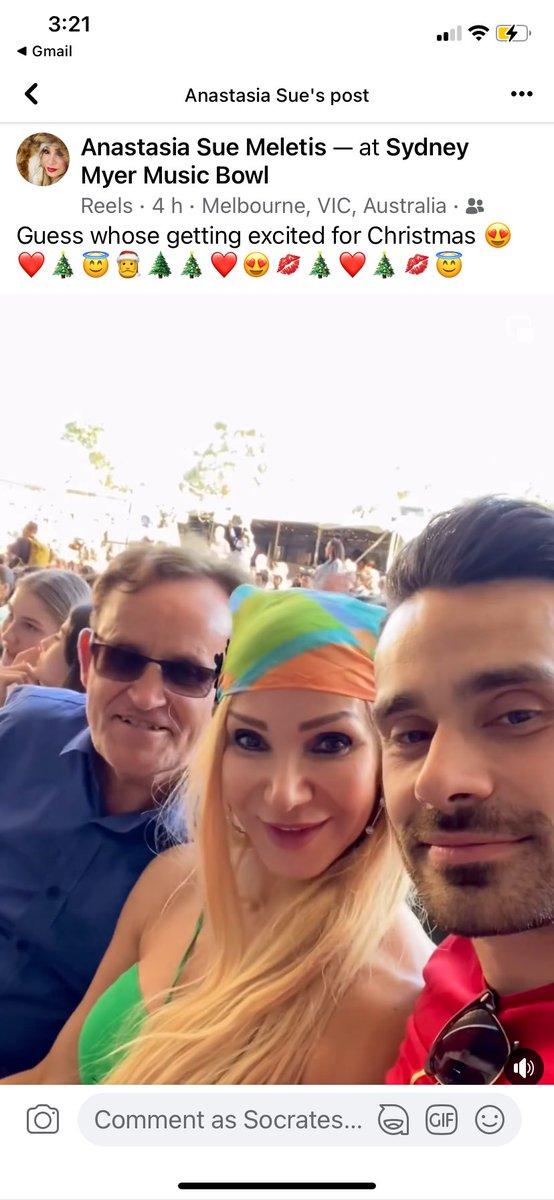 socratesnico's tweet photo. Missing the fun times with friends and family in sunny Melbourne wish we were there ❤️✝️ I took the photos as I was watching the video ! Man I’m so high tech it’s scaryyy 😂 https://t.co/qOIja6PHXV