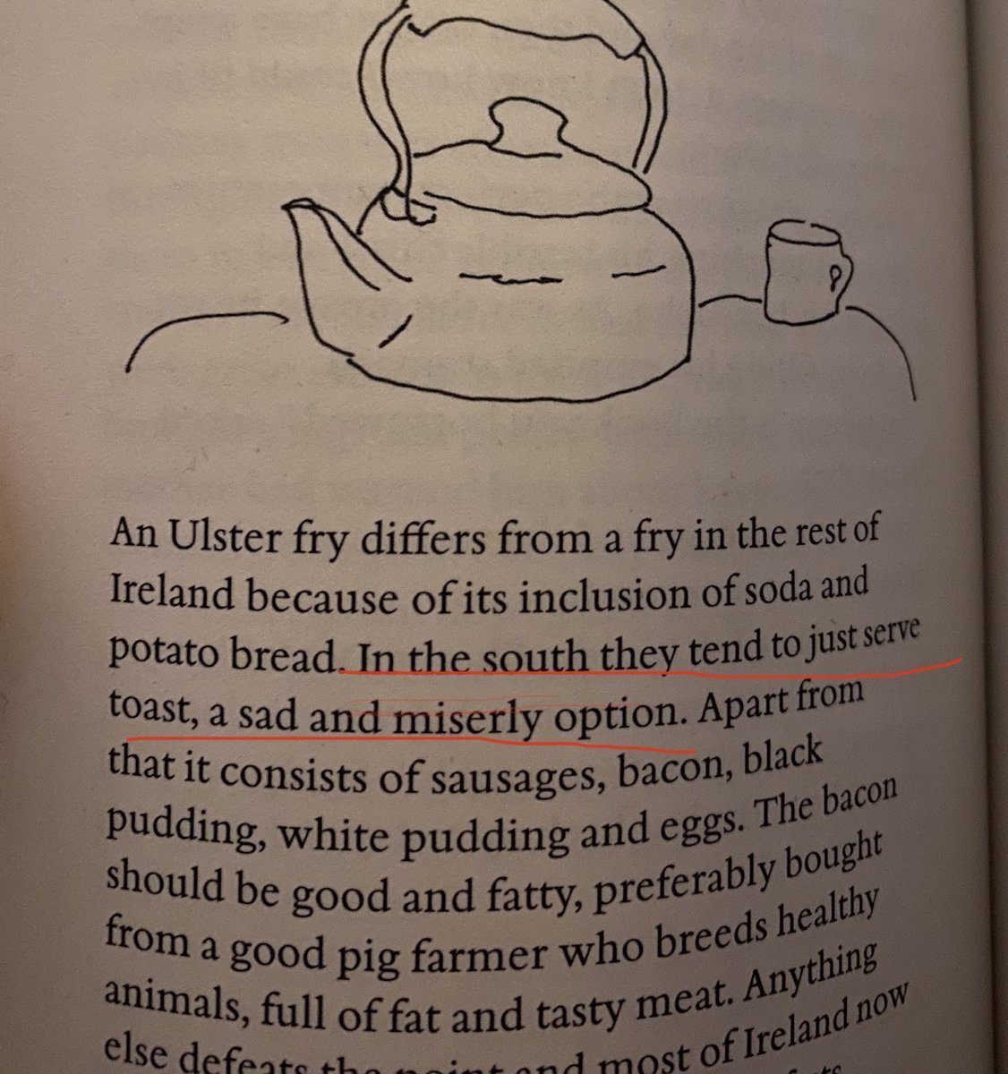 conorcbelfast's tweet photo. An important cultural observation from my friend Hugh Corcoran in his stunning new book ‘Two Dozen Eggs’ from Luncheon Press. #freethebread https://t.co/XtLQxTt26b