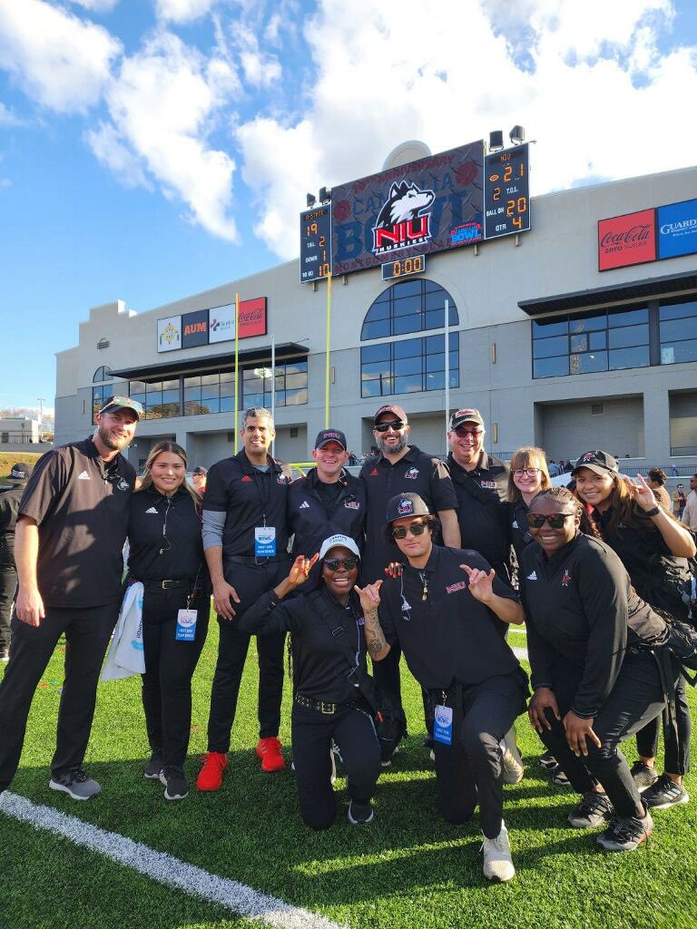 B_Babka's tweet photo. Went bowling!!! @NorthwesternMed and @NMOrthopaedics went to the @CamelliaBowl with @NIUAthletics and @NIU_Football. Coming home with a win. Well hosted event, and profound experience learning Montgomery history. I’m a better person for it. https://t.co/3nMgnSVf7e
