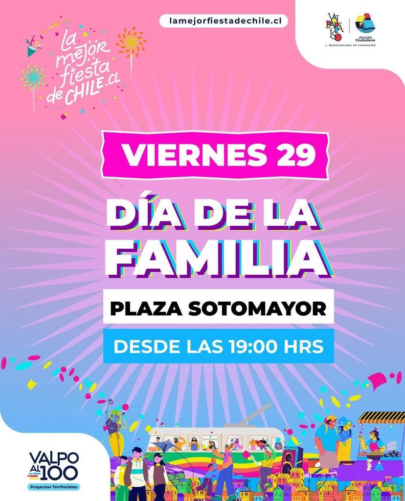 Confirmada la presentación de Denise Rosenthal en Valparaíso☀️

⏰ 19:00 Hrs.
🗓️ Viernes 29 de Diciembre 
📍 Plaza SotoMayor