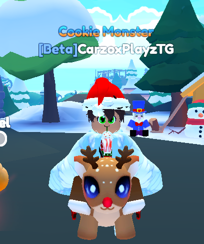 CarzoxPlayzRblx's tweet photo. I got the cookie Monster role!! I am so excited and happy!!!!!!!! The hard worked played offf!!! Today Xmas this year is doing amazing!! #Ob2 #overlookbay2 https://t.co/Ctp8eHJRr6