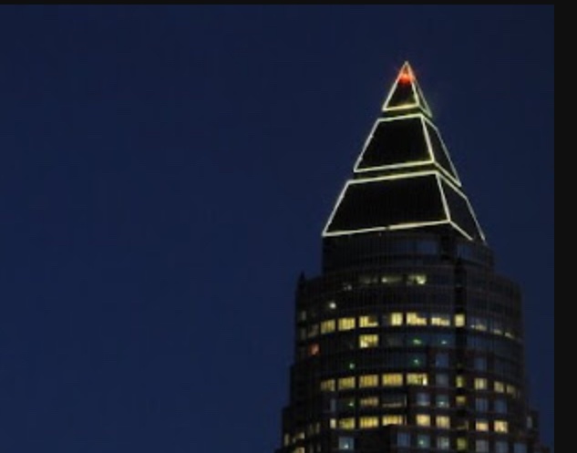 @Vision4theBlind Illuminati tower Frankfurt , Germany