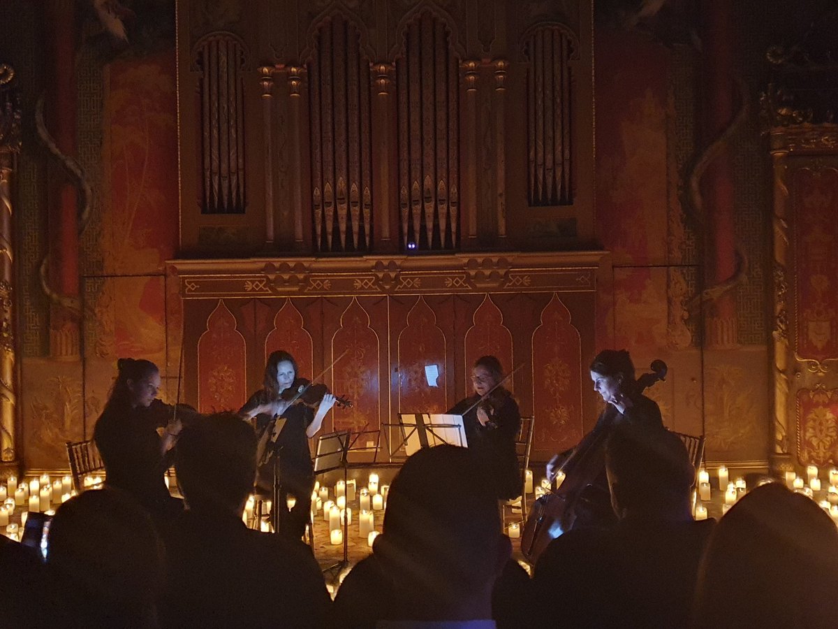 minismudge's tweet photo. Lovely hour of Christmas music, from the @SouthDownsQuartet in the Music Room at the @BtonPavillion https://t.co/O1HIZ7NDoJ