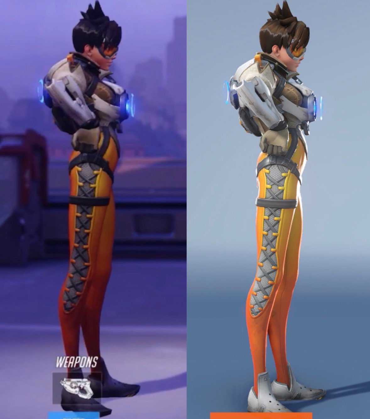 Overwatch Tracer Ass Overwatch's Tracer Transformed As Cute, Big Eyed