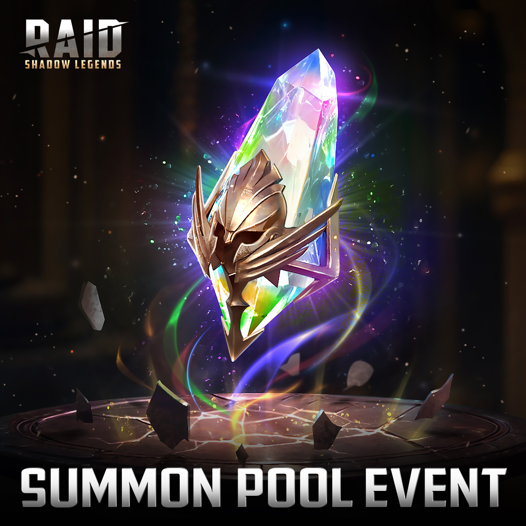 Blessed Summon Pool Get Prism Crystals and summon select Champions! For a limited time, from 09:00 UTC, Sunday, December 24, until 09:00 UTC, Friday, December 29, we're launching the Blessed Summon Pool Event.