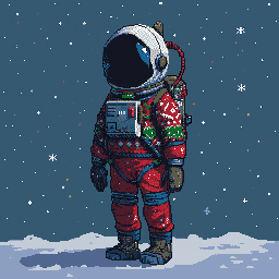 DeSoPixelRobot's tweet photo. Ugly Sweater Astro #01
Mini-series by (@)PixelRobot https://t.co/JcZr6WYWgQ