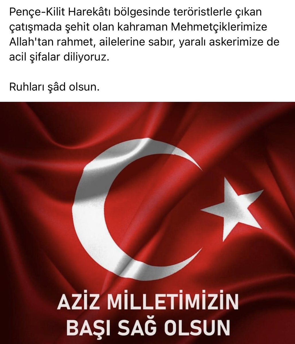 GuvenSaim65's tweet photo. #BaşınSağolsunTÜRKİYEM🇹🇷 https://t.co/Qb0OuixXEh