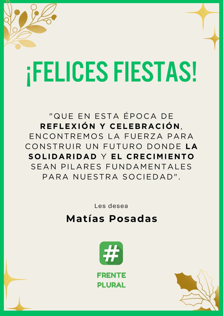 matiasposadas's tweet photo. Felices fiestas! https://t.co/5BVj9hbhtK