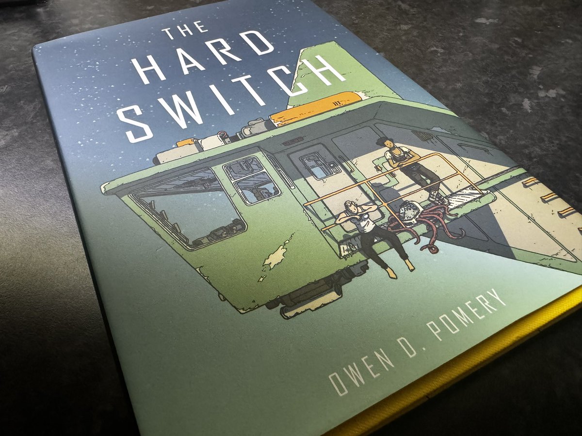 DigiPRman's tweet photo. Just finished this beauty. Thanks to @GeekSyndicate for the recommendation and @ODPomery for story and #illustration. Looking forward to a follow-up. #oneToRead https://t.co/tw6MW5Lm16