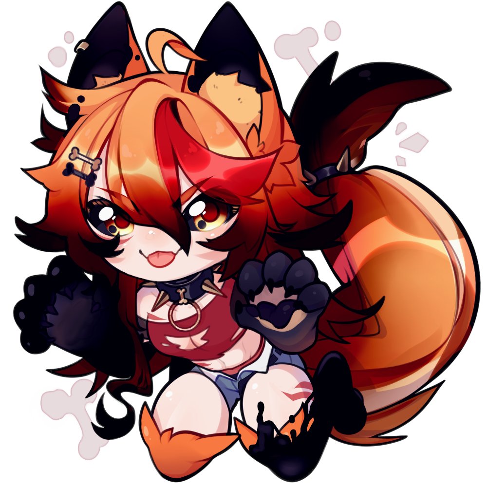 Capriicant's tweet photo. I got to work on these keychains for @VCHIBAN ! Worked really hard on em so go check them out~ ✨ https://t.co/YlCDkseIIK