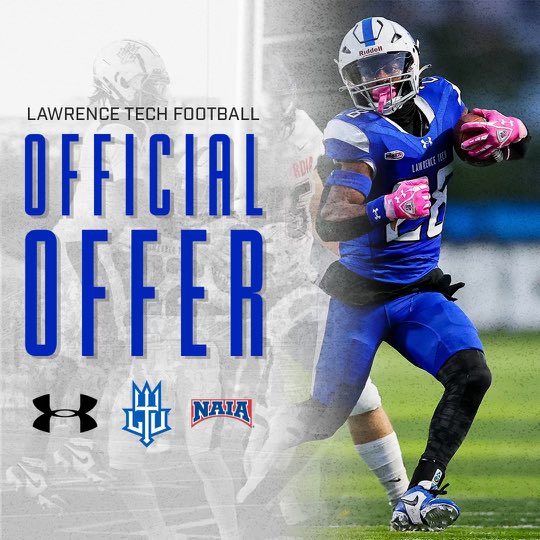 I am blessed to receive and offer from Lawrence Tech!!! @IkeVEagles1 @CoachMerchLTU @Alex_OBrien16