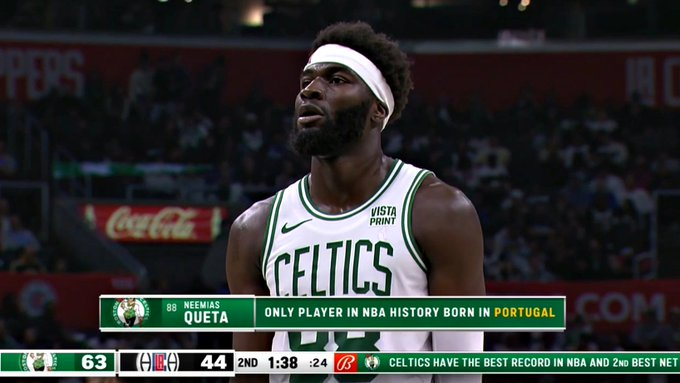 Neemias Queta alcança o segundo duplo duplo na NBA e o seu máximo de pontos na carreira

14 pontos e 12 ressaltos contra os Clippers.