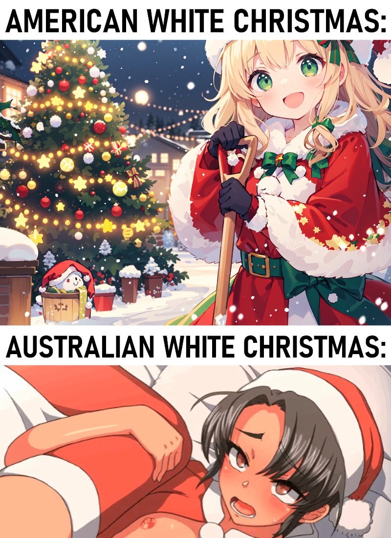 I've never had a White Christmas 😔😔