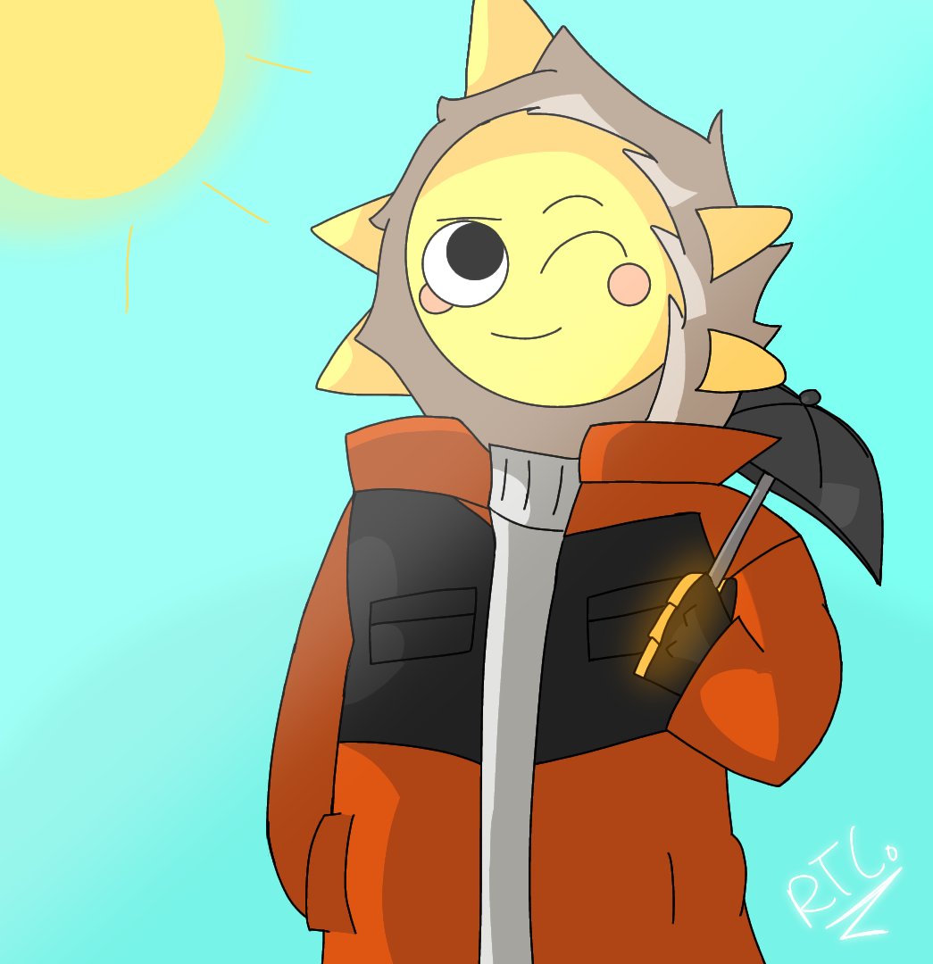 RTCArtist_'s tweet photo. No Cloudy Days ☀️

#Fortnite #FortniteArt #Sunspot https://t.co/PxBQod16IR