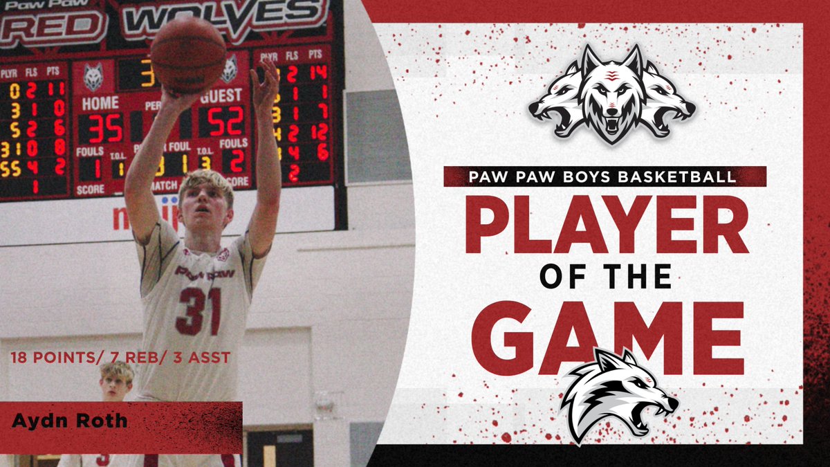 PawPawBoysBasketball (@basketballpaw) on Twitter photo Great event by <a href="/ParchmentAD/">Parchment Panthers Athletics</a> PP wins 50-30 Caden Bowen gets 1st varsity Pts <a href="/CadenBowen2026/">Caden Bowen</a>
<a href="/AydnRoth/">Aydn Roth</a> 18p/7r/3a
<a href="/Eli_Sonnenberg/">Elias Sonnenberg</a> 11p/5a/2s
<a href="/TrumanBrennan0/">Truman Brennan</a> 8p/5r
<a href="/darrin_strey/">Darrin Strey⭐️⭐️⭐️⭐️</a> 4p/8r
<a href="/NolanU_17/">Nolan Unthank</a> <a href="/BrzezinskiAlec/">Alec Brzezinski</a> <a href="/wm_hoops/">WM Hoops</a> <a href="/TheDZoneBBall/">The D Zone Basketball</a> <a href="/michiana_hoops/">michianahoops</a> <a href="/matthewehler/">Matthew Ehler</a> <a href="/philWSJMsports/">Phil McDonald</a> Great event by <a href="/ParchmentAD/">Parchment Panthers Athletics</a> PP wins 50-30 Caden Bowen gets 1st varsity Pts <a href="/CadenBowen2026/">Caden Bowen</a>
<a href="/AydnRoth/">Aydn Roth</a> 18p/7r/3a
<a href="/Eli_Sonnenberg/">Elias Sonnenberg</a> 11p/5a/2s
<a href="/TrumanBrennan0/">Truman Brennan</a> 8p/5r
<a href="/darrin_strey/">Darrin Strey⭐️⭐️⭐️⭐️</a> 4p/8r
<a href="/NolanU_17/">Nolan Unthank</a> <a href="/BrzezinskiAlec/">Alec Brzezinski</a> <a href="/wm_hoops/">WM Hoops</a> <a href="/TheDZoneBBall/">The D Zone Basketball</a> <a href="/michiana_hoops/">michianahoops</a> <a href="/matthewehler/">Matthew Ehler</a> <a href="/philWSJMsports/">Phil McDonald</a>