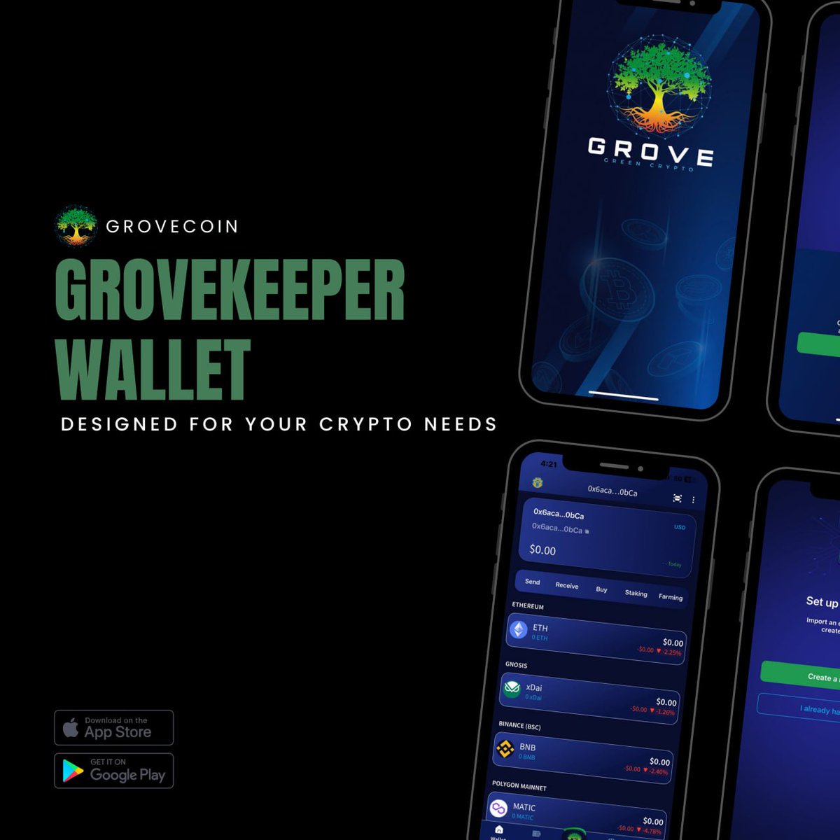 #Crypto grows stronger together, at #GroveCoin we believe that 100% always build our utilities with that in mind 💚

We're incredibly happy to say the team at <a href="/Shibtoken/">Shib</a> feel the same and working with them to integrate the #Shibarium network into #GroveX and #GroveKeeper to