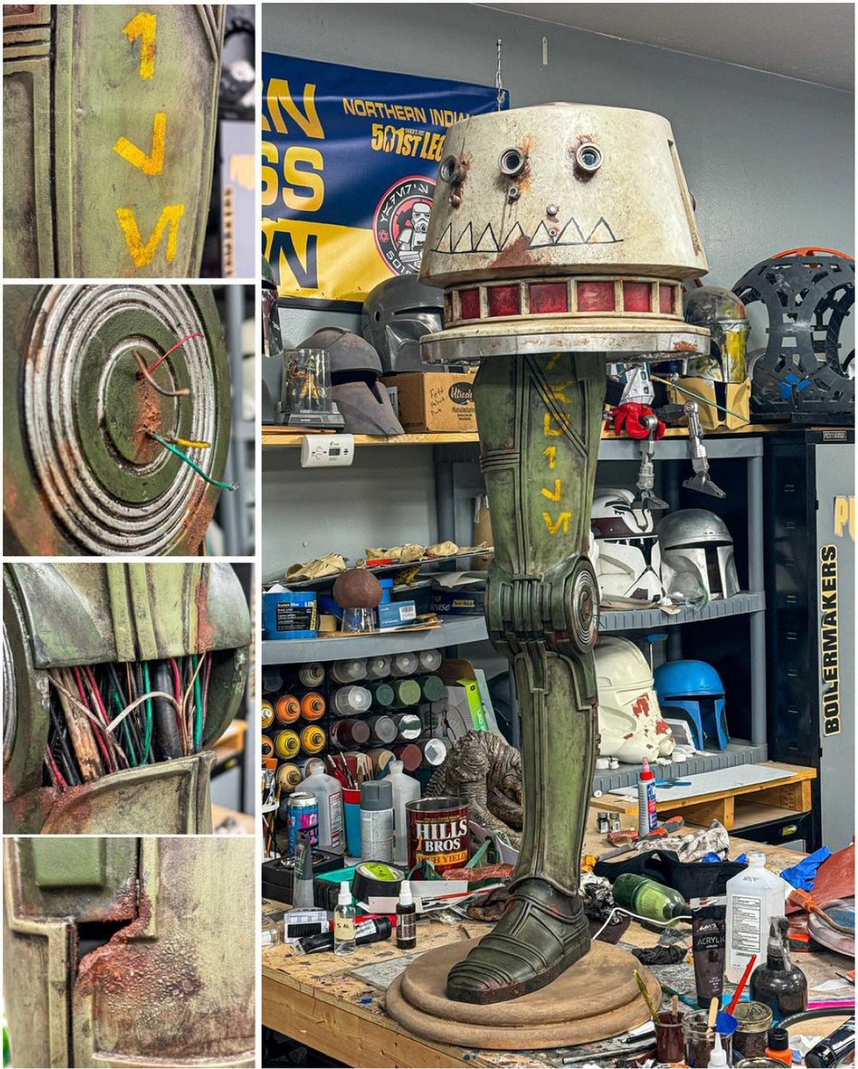 AstromechJ's tweet photo. F R A G I L E ๐๐ฅนโค๏ธ
โข
Repost from @jaig_eye_hunter
โข
Itโs a major award!!!๐
This all started because I didnโt know how to display my R5 dome and now here I am with a droid leg lamp ๐
#starwarsholidayspecial #achristmasstory #leglamp #starwars #droid #r2d2 #droidbuilder https://t.co/56E7j99vXF