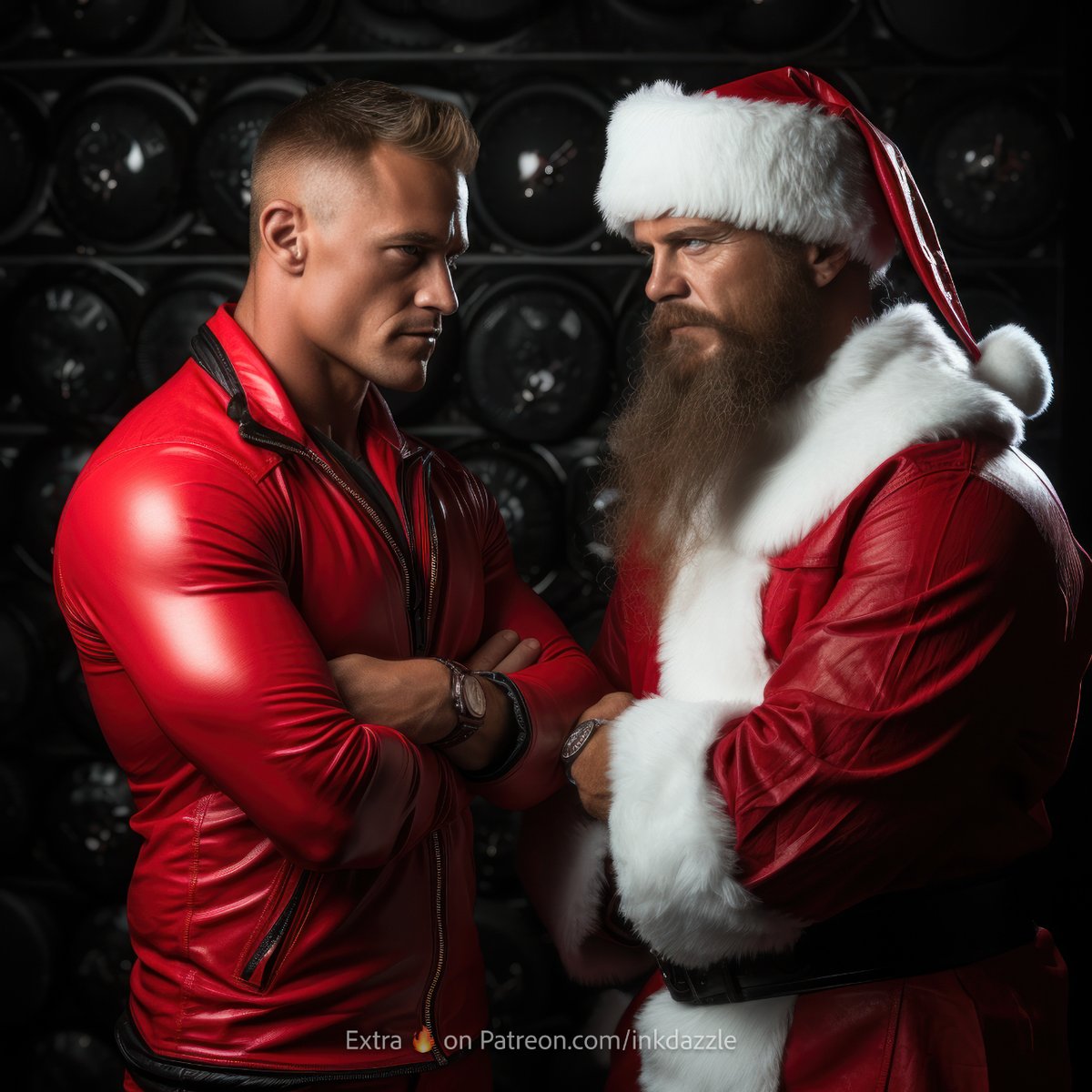 IKDazzle's tweet photo. Two men, one shared Christmas wish. Celebrating love that shines even when the skies are gray. 🎄❄️ #IKDazzle #gayvoice #LGBTQvoice #gaystory #christmasadventure #love #pridecolors #LGBTQcommunity https://t.co/CYX9EgwLVi