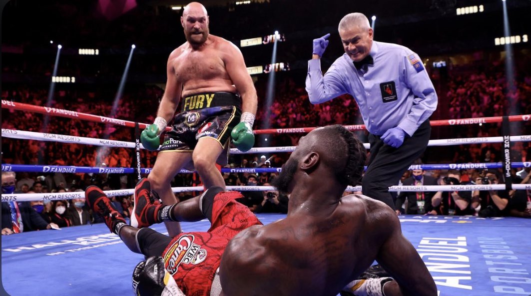 Goatbrandt_'s tweet photo. Tyson Fury beat Wilder twice then trained Parker to beat Wilder 😭😭 
Fury owns him 🎯
#DayOfReckoning #WilderParker https://t.co/pTntHKYYgj