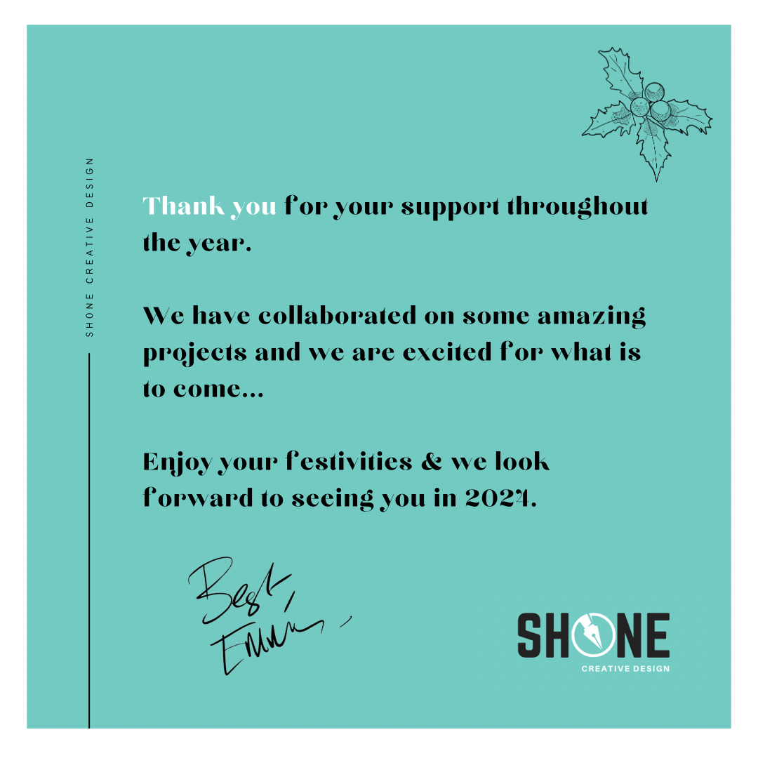 shonecreative's tweet photo. Thank you for your continuous support this year. Our collaboration on incredible projects has been a pleasure, and we're eagerly anticipating what lies ahead. Have a wonderful time during the festivities, and we can't wait to reconnect in 2024! 🍾🎄 https://t.co/LywYmCYbS1