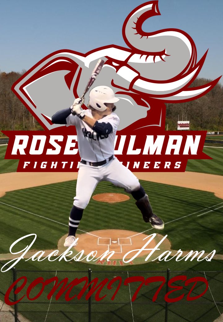 Jackson Harms (@jacksonh_20) on Twitter photo I’m excited to announce my commitment to the Rose-Hulman Institute of Technology. Thank you to Coach Rosen and the Rose-Hulman coaching staff for giving me this opportunity. Go Fightin’ Engineers! 🔴⚪️
<a href="/WolfPackBSB/">Ranchview Wolves Baseball</a> <a href="/Justin_McFadden/">Justin McFadden</a> <a href="/JohnstonCoach19/">Tony Johnston</a> <a href="/TheAthleteDFW/">The Athlete DFW</a> <a href="/Bauwow30/">Rick Bauer</a> I’m excited to announce my commitment to the Rose-Hulman Institute of Technology. Thank you to Coach Rosen and the Rose-Hulman coaching staff for giving me this opportunity. Go Fightin’ Engineers! 🔴⚪️
<a href="/WolfPackBSB/">Ranchview Wolves Baseball</a> <a href="/Justin_McFadden/">Justin McFadden</a> <a href="/JohnstonCoach19/">Tony Johnston</a> <a href="/TheAthleteDFW/">The Athlete DFW</a> <a href="/Bauwow30/">Rick Bauer</a>
