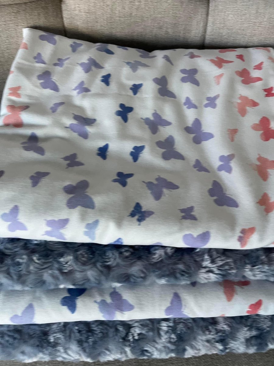 Purple Butterflies Faux Fur Blanket set! 24% OFF for 2024!
Sales starts 12/26/2023, only at BabyCarebyCornelia.etsy.com