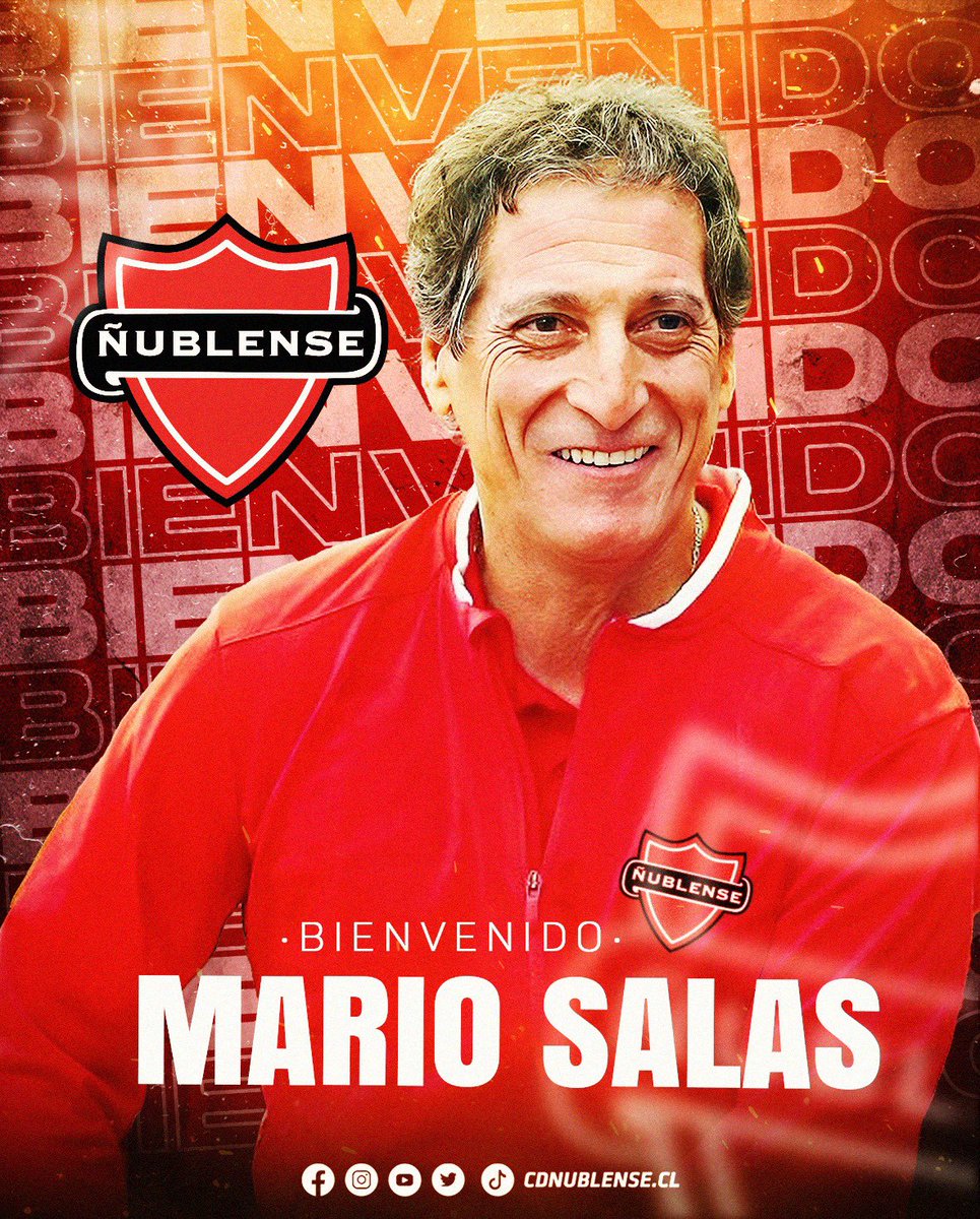 nublenseSADP's tweet photo. Anunciamos la llegada de nuestro técnico 𝐌𝐚𝐫𝐢𝐨 𝐒𝐚𝐥𝐚𝐬, al mando de los 𝑫𝒊𝒂𝒃𝒍𝒐𝒔 𝑹𝒐𝒋𝒐𝒔 para la temporada 2024. ¡Que sea un gran año profe Mario!  y que, todos juntos, volvamos a #EstremecerElinfierno. 🏟️🔥 https://t.co/ejA8GWIO1w