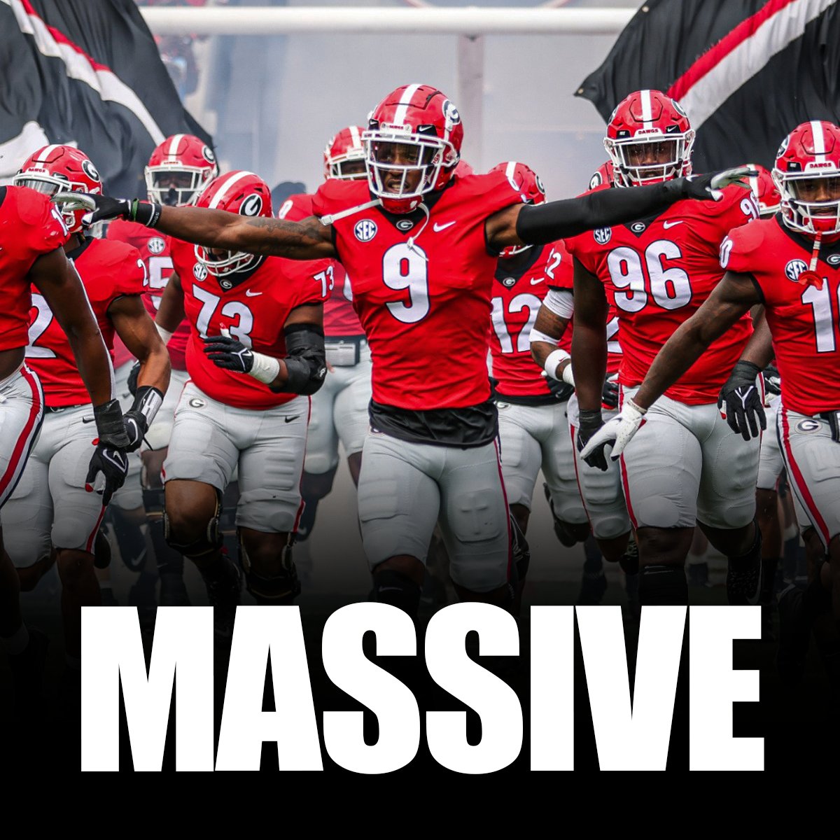 🚨 Georgia just signed the BIGGEST Offensive Line of All Time... You won't BELIEVE the sizes of these High School kids

UGA has 6 OL commits in the Class of 2024, &amp; these kids will be arriving on campus with NFL Sized Bodies:

🏈 Daniel Calhoun: 6'6.5, 365lbs (18)
🏈 Marques