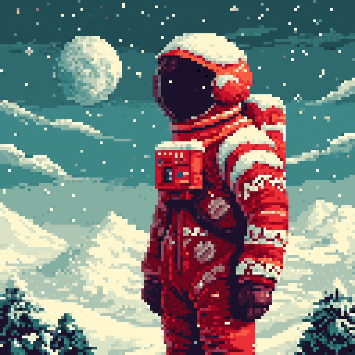 DeSoPixelRobot's tweet photo. Ugly Christmas Sweater Astro #03
Mini-series by (@)PixelRobot https://t.co/Tsy4ytlo3L