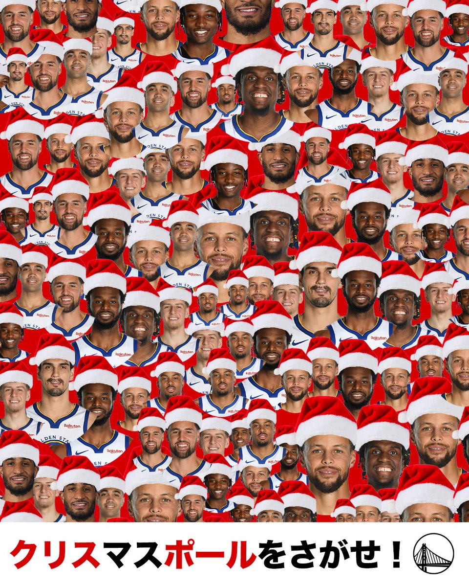 warriors_jp's tweet photo. クリスマス・ポールをさがせ🎄🎅

#クリス・ポール https://t.co/U9yPJhnOWK