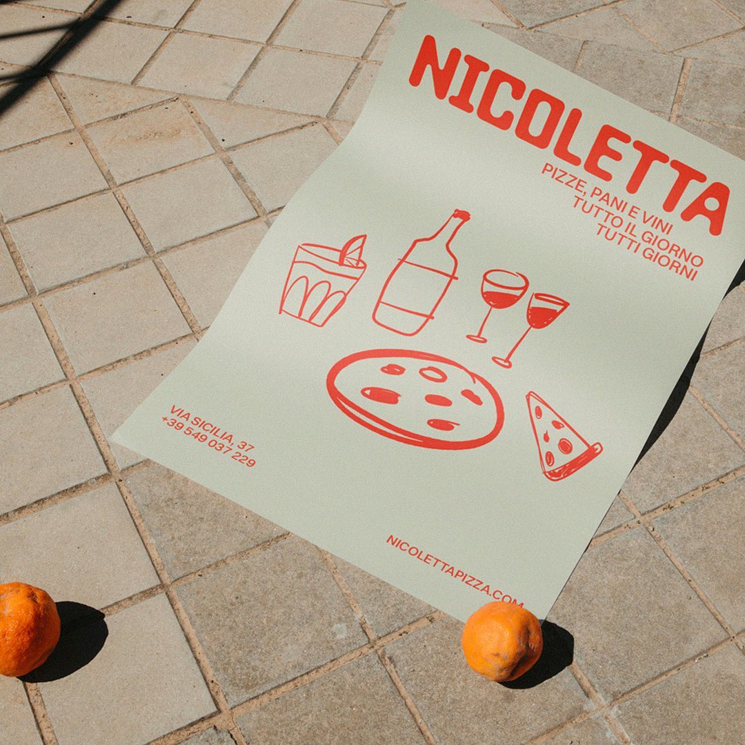 logos_ai's tweet photo. @laezzastudio
Nicoletta | Visual ID 🍕🍷
.
.
.
#laezzastudio #diseñografico #branding #graphicdesign #visualidentity #inspofinds #packagingdesign #logotype #pizzalogotypw #pizzabar #pizzabranding #lifestylebrand # https://t.co/LelLo1tbio
