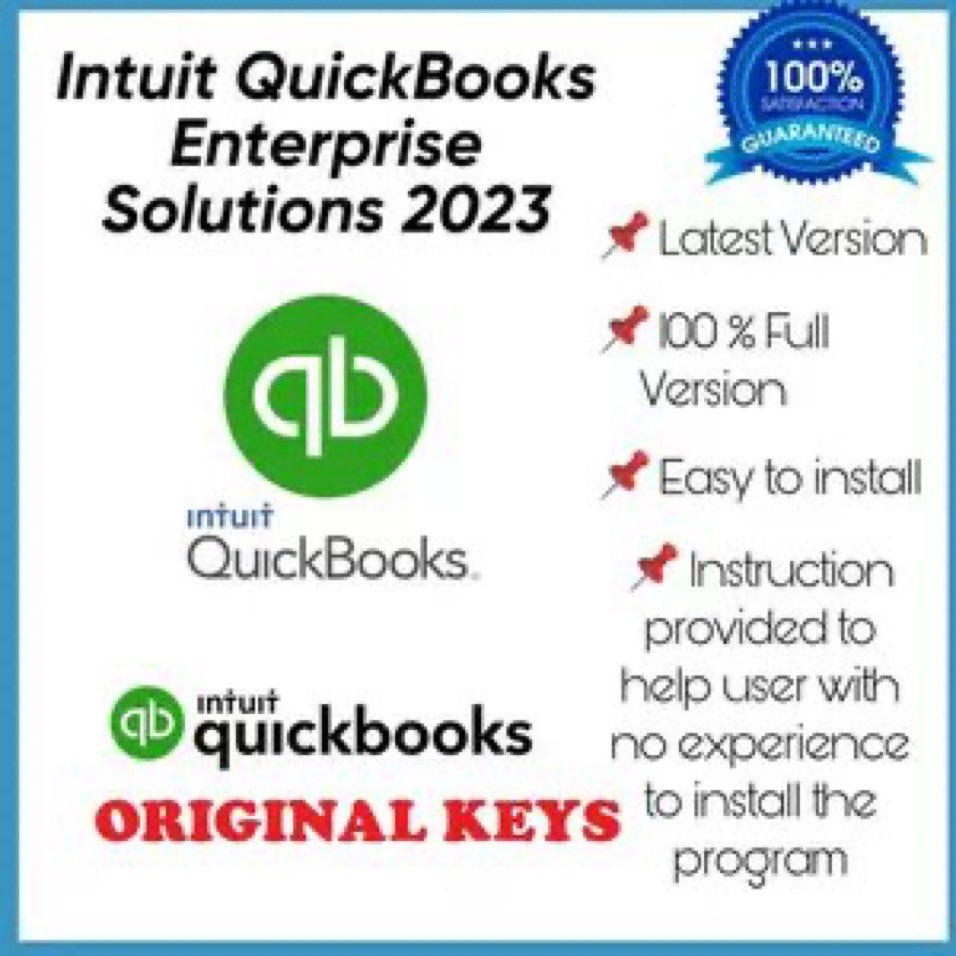 'Boost your business efficiency with Quickbooks Desktop Enterprise Solutions 2023. Get lifetime access for only $90! Simplify your financial management and stay ahead in the game. Grab this deal now! #Quickbooks #FinancialManagement #BusinessSolution
#everyone