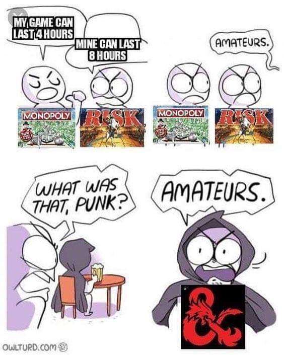 What’s the longest campaign you’ve played in?