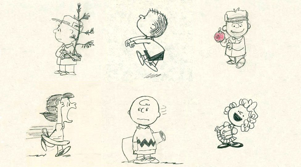 ani_obsessive's tweet photo. Production art from A Charlie Brown Christmas (1965), dir. Bill Melendez, Lee Mendelson Film Productions https://t.co/3ZHyar5qrJ