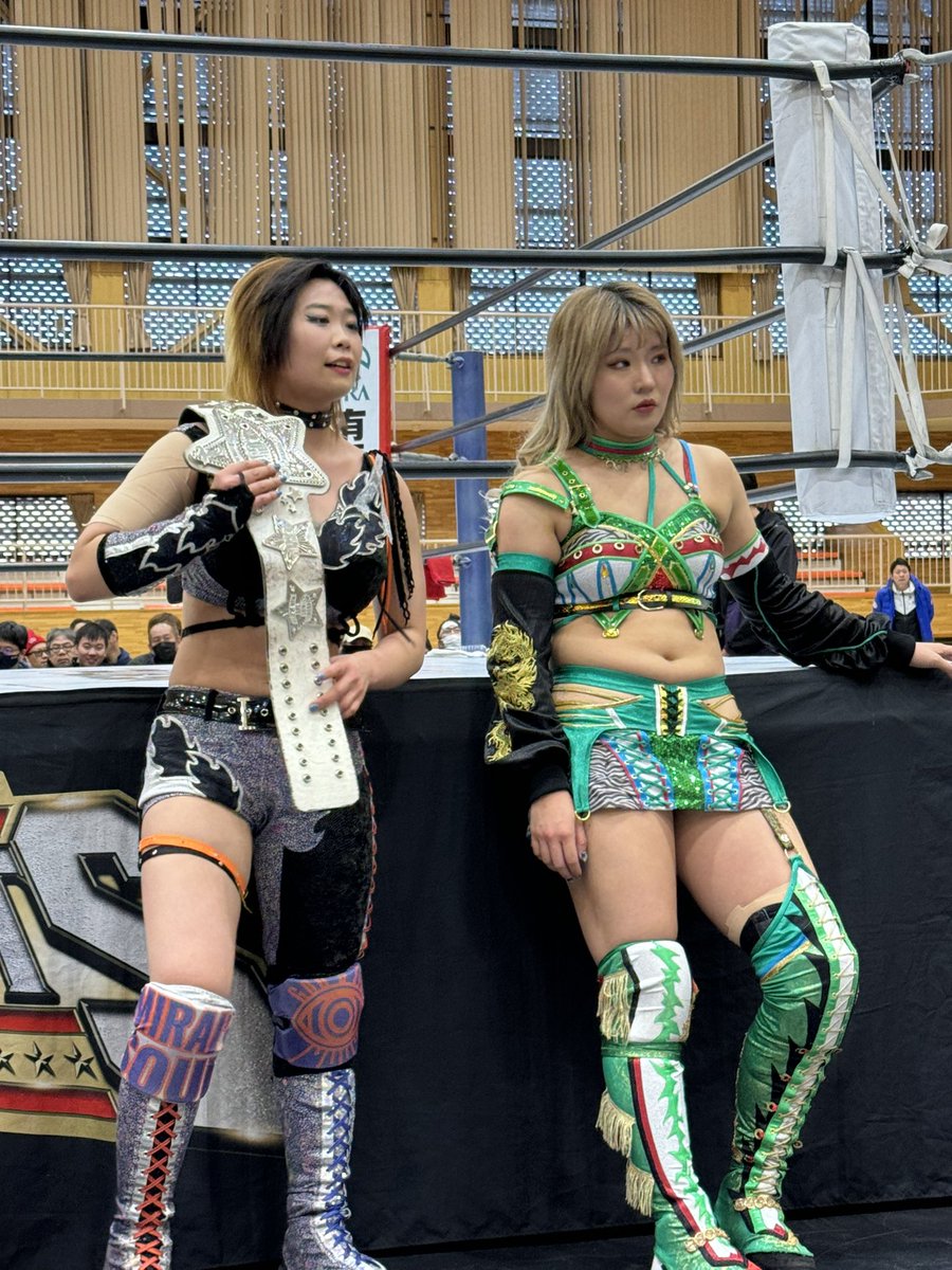 kzkichimk2's tweet image. 2023.12.23
 #蕨市民体育館

 #ジュリア 選手、 #MITAI 選手、 #壮麗亜美 選手

 #STARDOM