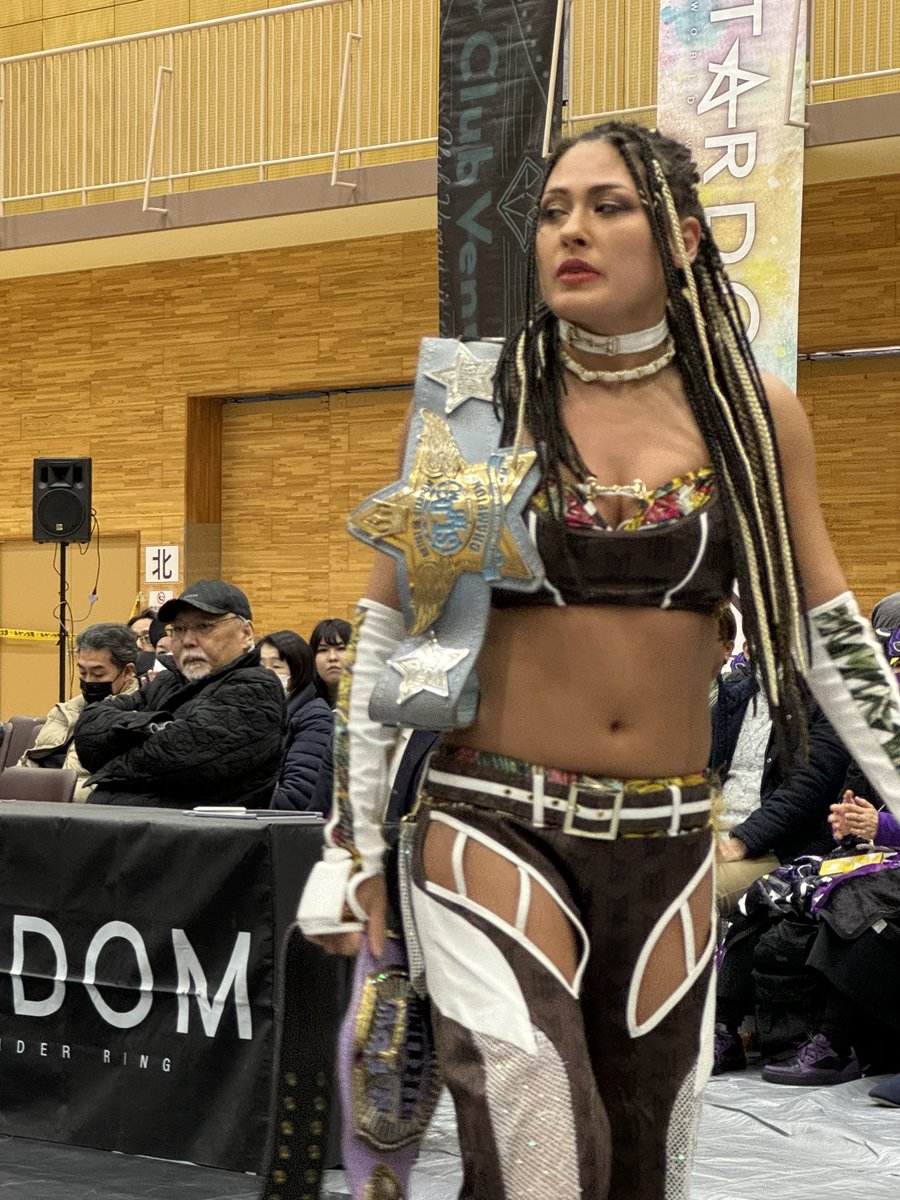 kzkichimk2's tweet image. 2023.12.23
 #蕨市民体育館

 #ジュリア 選手、 #MITAI 選手、 #壮麗亜美 選手

 #STARDOM