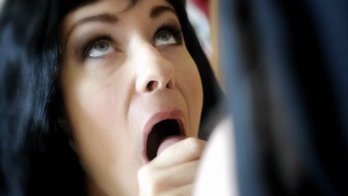 I thought you might like to have a different GF blow you, so I put on a black wig to do a little role