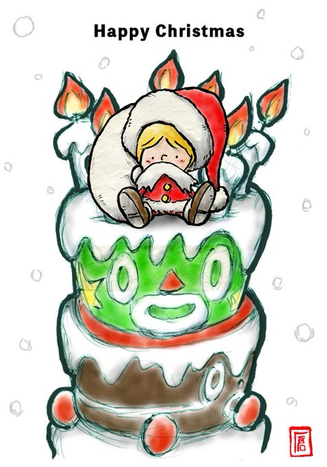 「金髪 メリークリスマス」のTwitter画像/イラスト(新着)