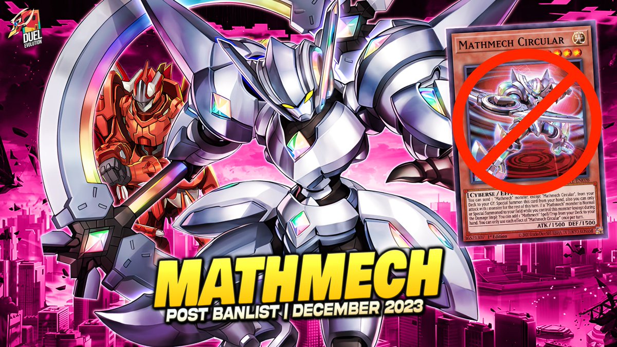 Duel_Enter's tweet photo. Ladies and Gentlemen!
Deck Mathmech Post Banlist| EDOPRO | Replays ๐ท + Decklist ๐ท
Link: https://t.co/b82bLIsfrE
#Yugioh #Mathmech #edopro https://t.co/Jv4dD6kH0U