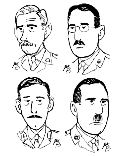 Day 23- Advent calendar of WW2 Canadian battalion COs. Governor General’s Horse Guards, 12th Infantry Brigade, 5th Division. matthewkbarrett.com/tag/governor-g…