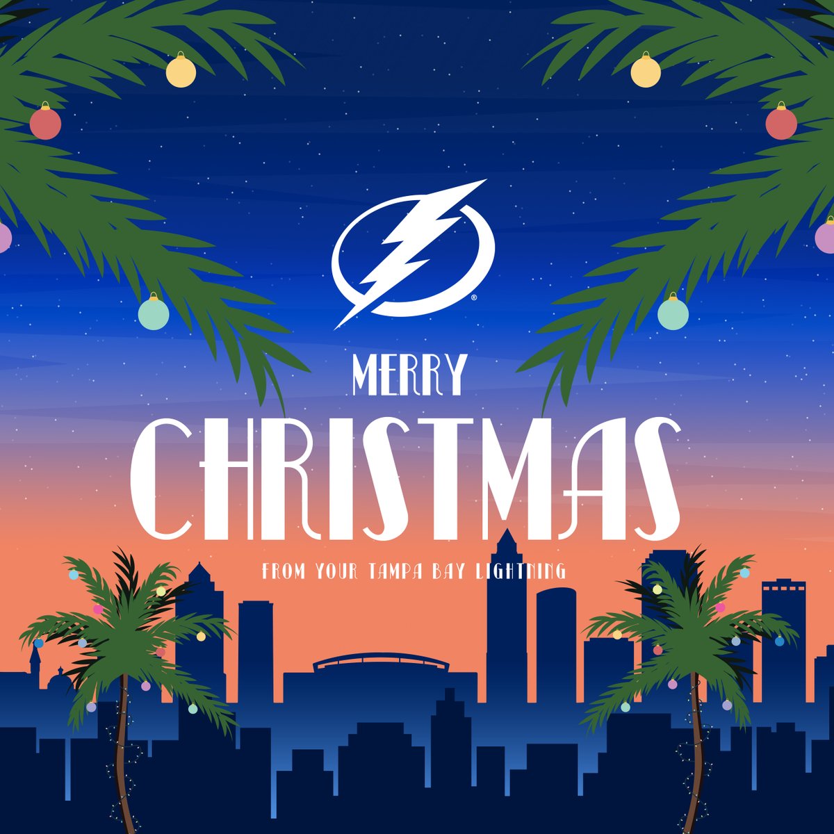 Merry Christmas to you and yours, #Bolts Nation. 💙
