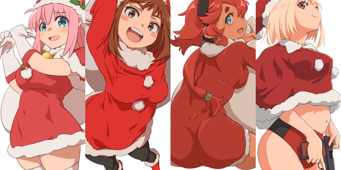 サンタコスまとめ。めりーくりすますっ 