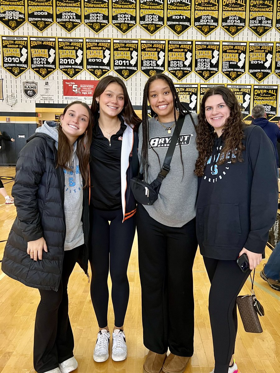 Love the friendships that were formed on the basketball court. These ladies are proud to support their alma maters. 🏀🧡💙

<a href="/shawneeladybbal/">Shawnee Girls Hoops</a> <a href="/LadyChiefsBskt/">LadyChiefsBasketball</a> <a href="/Thesjibt/">THE SJIBT SCORES</a> <a href="/NJLadiesHoops/">NJ Ladies Hoops</a>