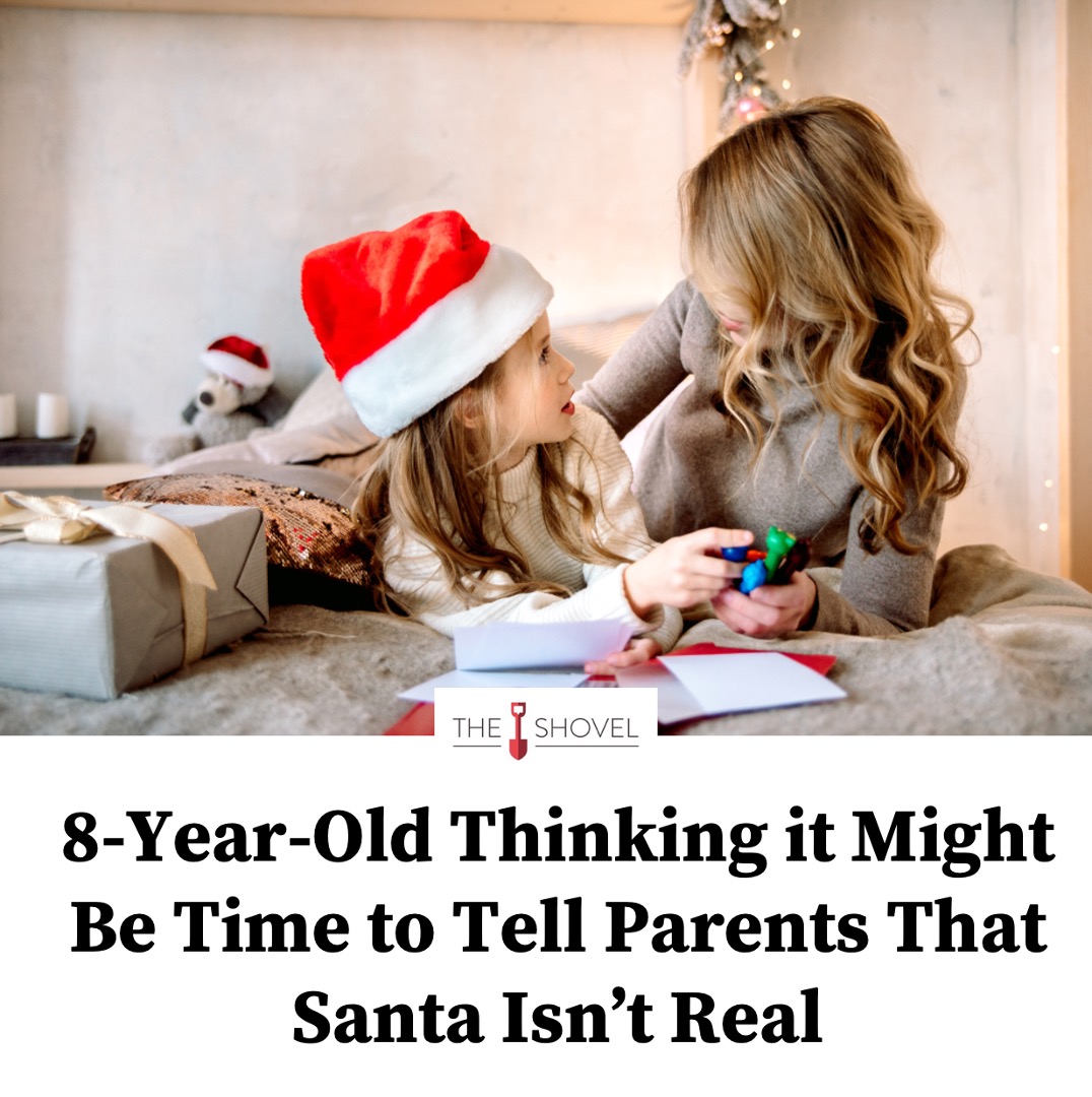 “They talk about him constantly. They say things like ‘I wonder what Santa is going to bring this year?’ and ‘Do you think Santa is getting his sleigh ready yet?’ – they seem totally convinced he’s real” tinyurl.com/3vawbmkr