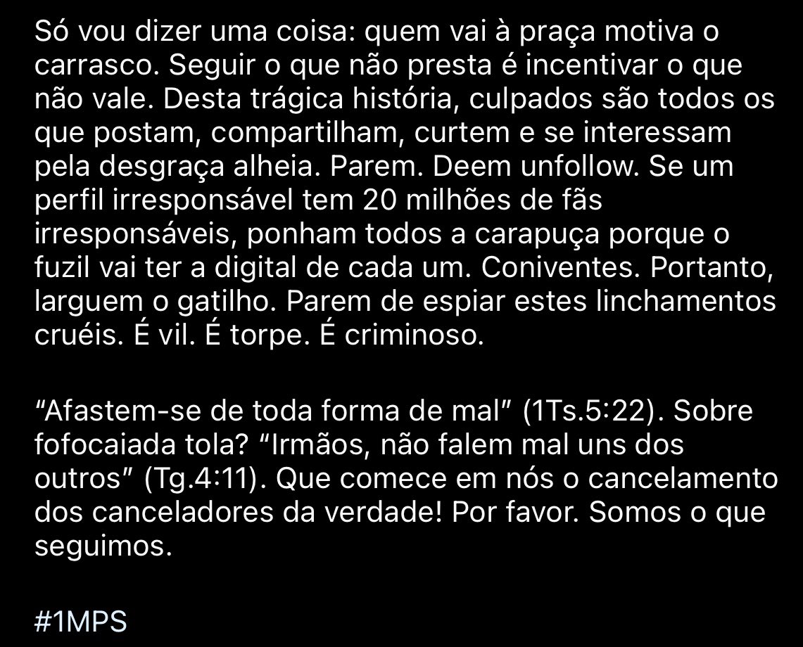 Jessica, 22 anos, antecipou o fim de sua vida por causa de Fake News. Tragédia. Somos o que seguimos.
