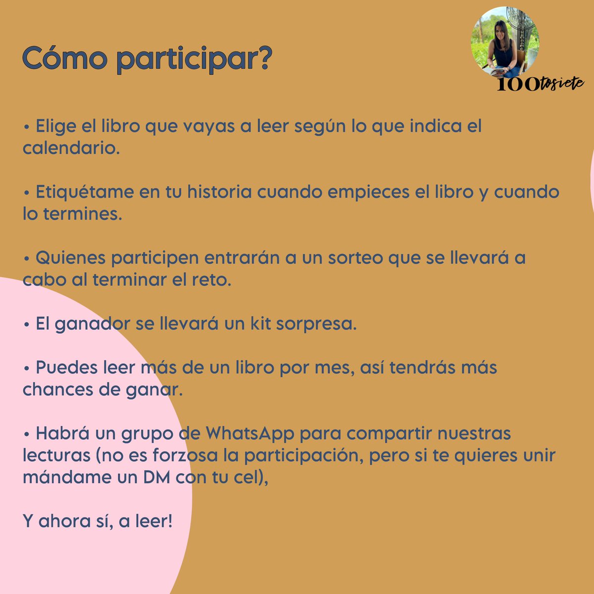 100tosiete's tweet photo. Si uno de sus propósitos para el próximo año es leer más, o simplemente leer; los invito al reto de lectura 2024.  DM para participar! https://t.co/w5vvLGRZob