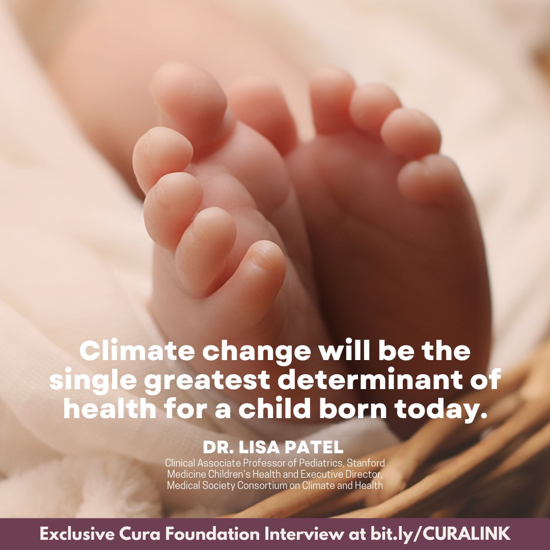 “Climate change will be the single greatest determinant of health for a child born today.” Inside the fight for a cleaner future with @LisaPatelMD @docsforclimate: bit.ly/CURALINK