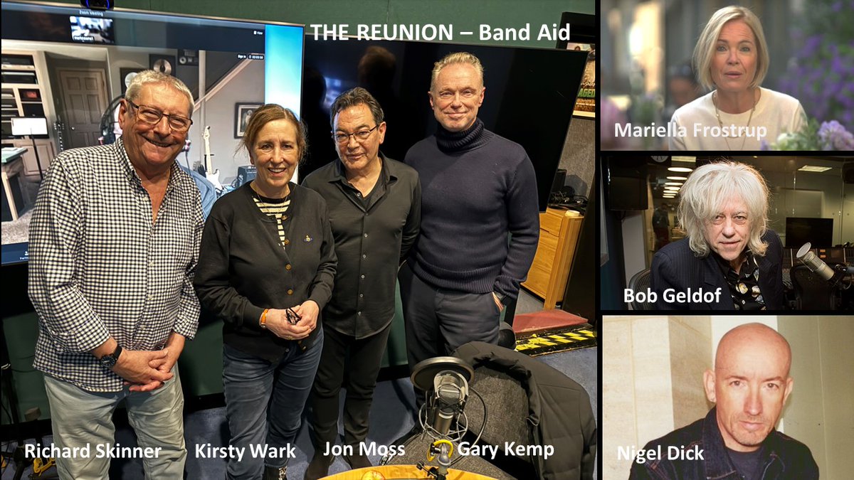 Do They Know It's Christmas?  Band Aid remembered on Radio 4's The Reunion.  9am Christmas Morning, and the extended - and unexpurgated - version at 11 pm on Friday 29th.